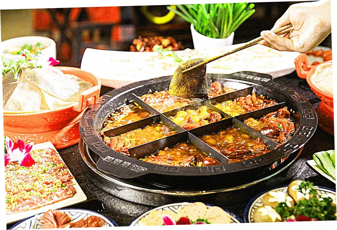 Which Sichuan dishes actually originated elsewhere?